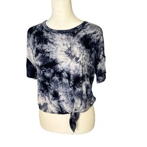 Caution to the Wind Blue Tie Dye T-Shirt Size Small